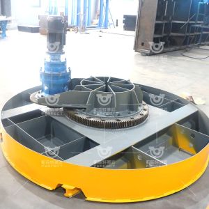 Carrying Large Equipment Custom Remote Control Rail Turntable and Electric