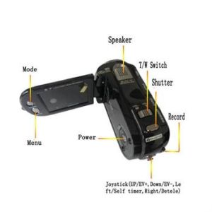 Cheap High Resolution 2.7&quot; TFT LCD USB2.0 HD Mini DV Camcorders With 64 MB Flash Memory for sale