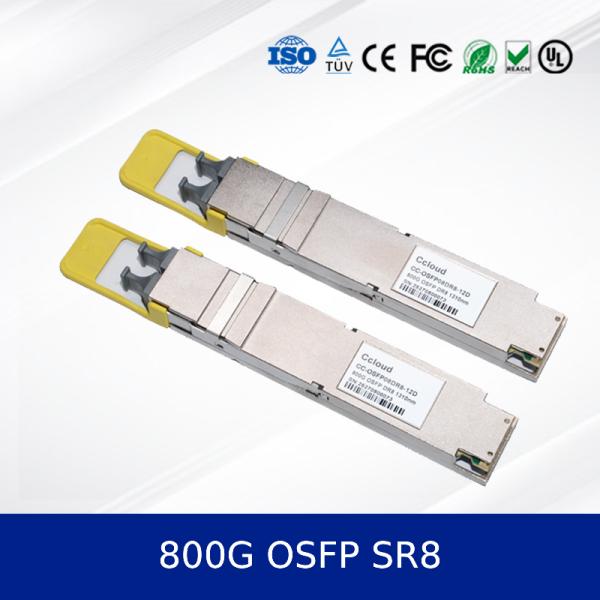 Quality 800G OSFP SR8  Optical Transceiver Module High-Speed, Low Power, MSA Compliant wholesale