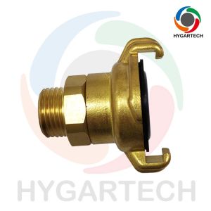 Brass Swivel Male Thread Claw-Lock Quick Hose Coupling MIP 1/2"