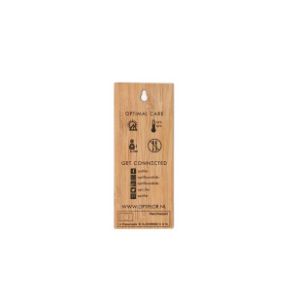 Bamboo Clothing Caring Tag With Information Printing