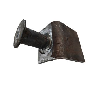 ASTM A36 Waste Container Parts Gate Lug Assy Latch Holder