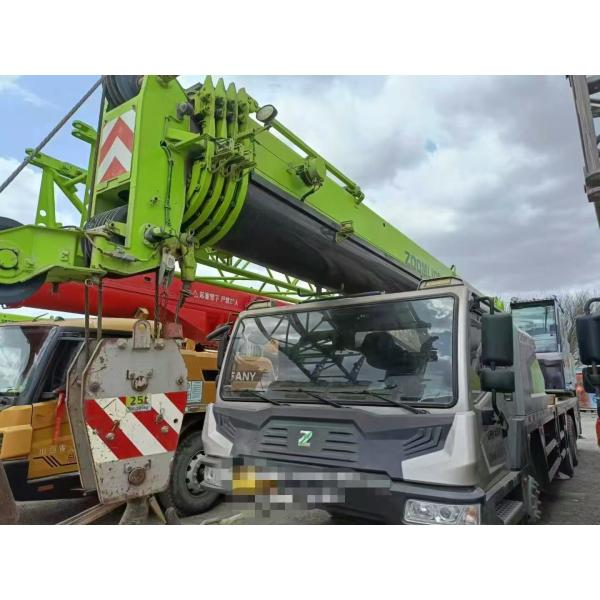 Quality 2020 Used Zoomlion ZTC251V552 25t Truck Crane with 6.5 tons Counterweight and V Emission Standard wholesale