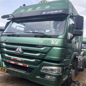 China Secondhand High quality sinotruck howo 6x4 /8x4 tippers/control left hand drive used tractor head truck In africa on sale