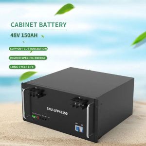 150AH Cabinet Battery Home Energy Storage System 48V Rechargeable Lifepo4