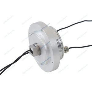 IP68 Waterproof Slip Ring with Through Hole ID08mm Housing Material Aluminum