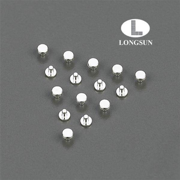 Quality Nickel Silver Alloy Small Bimetal Contact Rivets For Switchgears OEM / ODM wholesale