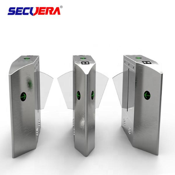 Flap type automatic turnstile control board access control barcode wing