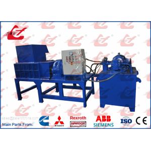 Dust Free Industrial Waste Shredder , Scrap Metal Shredding Machine For Light
