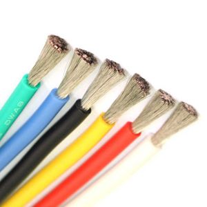 PTFE Insulated 1213 60- 105C Silver Plated Copper Electric Cable for High
