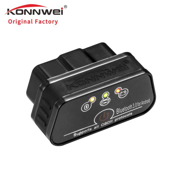 KW901 Gauge Obd2 Bluetooth Car Diagnostic Tool Android Test Car Engine ABS