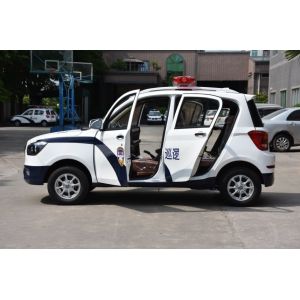 Modern 72V 3.5KW Electric Patrol Car , Closed Smart Security Patrolling Vehicles