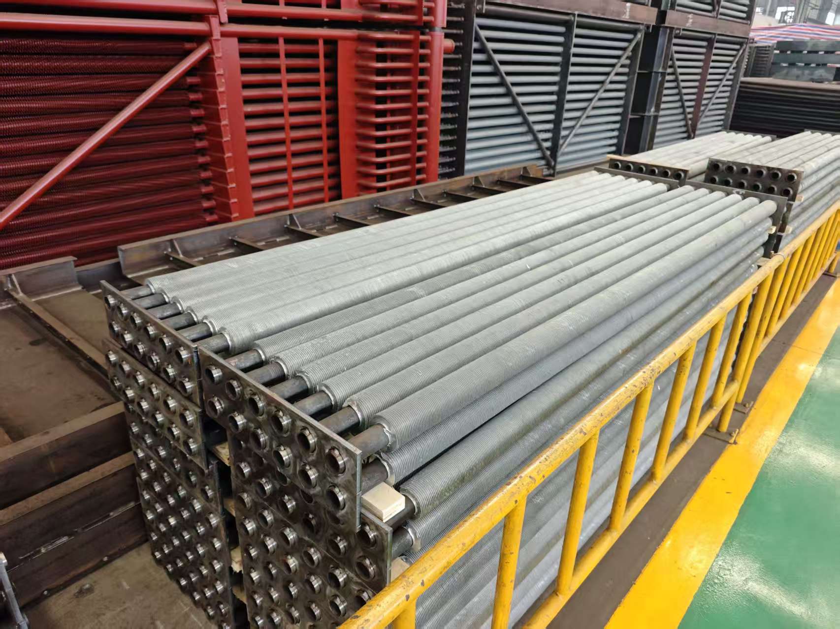 High Frequency Welding Spiral Fin Tube For Customized Heat Exchanger