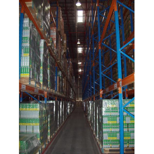Quality Conventional Very Narrow Aisle Racking System High Density Warehouse Shelving wholesale