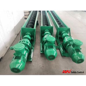 Fixed Or VFD Optional Screw Conveyor Auger Feeder Waste Management