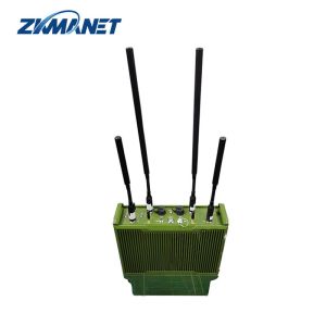 40dBm 2 - 5km 5G/LTE/Mesh Network Mode Manpack Radio with WiFi and AES