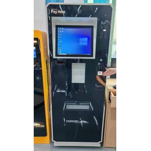 User-Friendly Automated Parking System with LCD Screen and Barcode Access