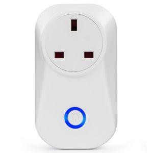 Durable 100 - 240V AC Wifi Smart Power Plug Electrical UK Power Strip Smart Wifi Plug