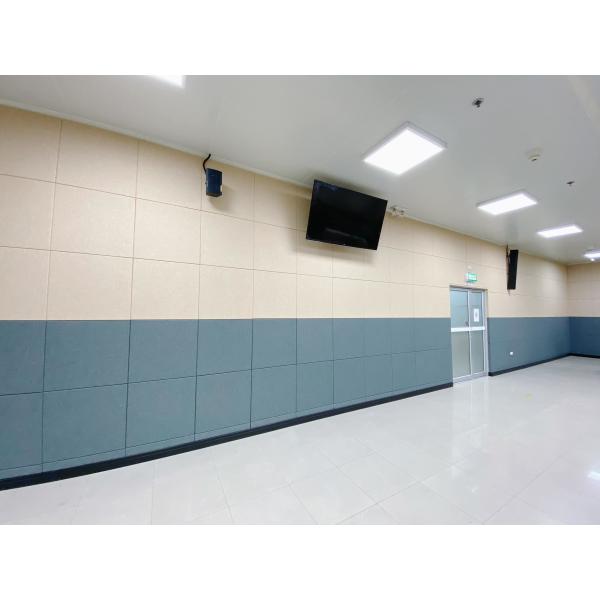 Quality School Lobby Decorative Material Fabric Wrapped Acoustical Wall Panels Absorbing Board wholesale