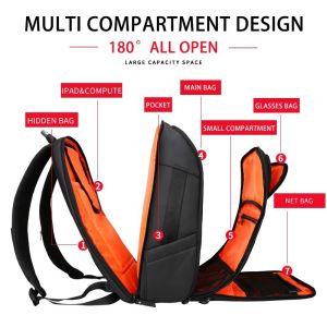 New custom logo large capacity anti theft laptop bag waterproof bag with USB