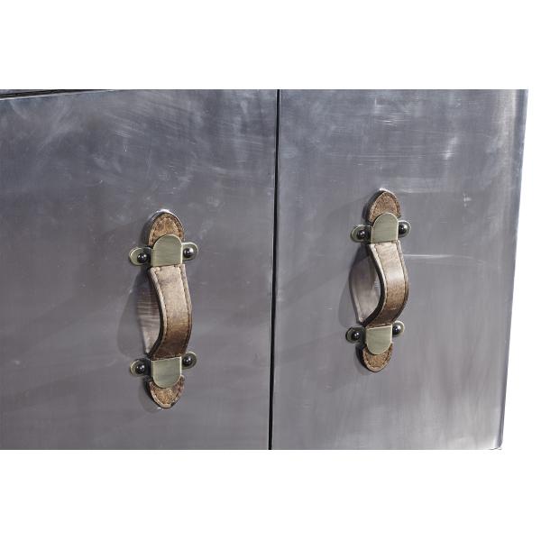 Aluminium Wine Storage Cabinet Silver Color Foldable For Reception Room