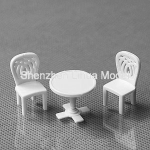 Cheap scale table and chairs---model furniture,model stuffs,HO model chairs,model accessories,model stuffs for sale