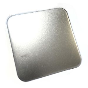 China SUS ASTM 304 Customized Size High Quality Bead Blasted Platinum sliver Interior Decoration on sale