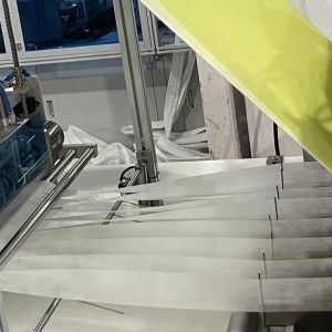 Trapezoidal Air Filter Bag Making Machine, Medium Effect Air Filter Bag Making