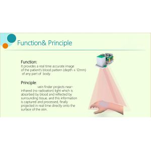 Medical Vein Locator Device / Vein Viewer Device For Emergency , No Laser And No