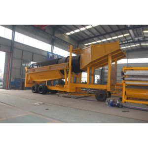 High quality Trommel type Alluvial Gold Mining Screening Plant With Drum Screen