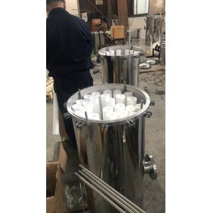 High Pressure Multi Cartridge Filter Housing 2-20 Cartridges Max. Pressure 150