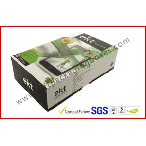 Lid and Base Shipping Delivery Electronics Packaging Box with Finger Hole