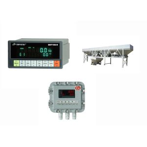 Concrete Ration Batch Weighing Controller With VFD Display RS232 Communication