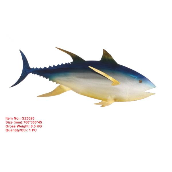 Quality Shark Shape Design Metal Wall Art wholesale