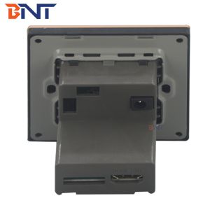 Aluminum panel wall mounted smart multimedia media hub for hotel