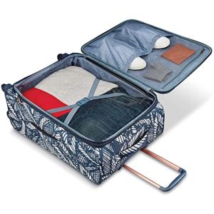 Reinforced Handle 210D Polyester Soft Trolley Luggage