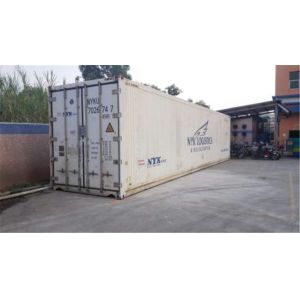 Cheap 28cbm Shipping 40 Foot Refrigerated Container With Temperature Controlled for sale
