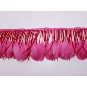 Home Party Decoration Goose and Biot Feather Fringe Trim with Wire Accessory