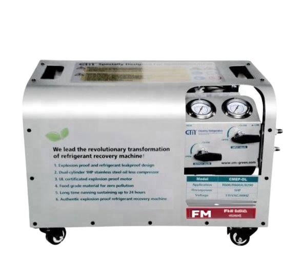 R600a Refrigerant Recycling Unit For HC Refrigerant Ammonia Recovery Unit R32 R290