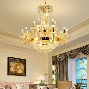 China JYLIGHTING Luxury Crystal Pendant Light Simple Contemporary Gold Indoor Chandelier For Home Dining Room Decor Crystal Pendant Light on sale