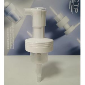 Foam Dispenser Pump Foaming Bottle Pump Clip Lock Way Output 1.5cc - White Foam