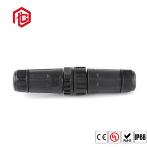 PVC Rubber Low Frequency 9 Pin Waterproof Connector