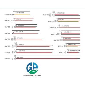 Un38.3 443442 Lithium Polymer Battery Pack 3.7v Rechargeable 600mah 640mah