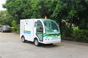 China Small Electric Utility Vehicles 2 Seats Sanitation Car With Door Using Road Sweeper on sale