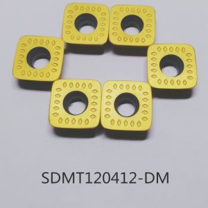 SDMT1204-DM High Feed Milling Inserts PVD CVD Milling Cutter Inserts