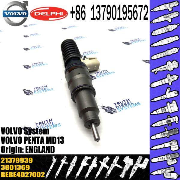 original Diesel Fuel Injector 3801369 BEBE4D18002 BEBE4D27002 3847790 21379939 E3/E3.18 for VOL PENTA MD13