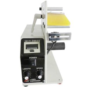 small electric label dispenser machine 3060S-80mm Available Width 10-80mm