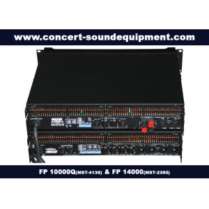 4 Channel Switch Mode Amplifier 4 x 1300W FP 10000Q For Line Array Speakers In
