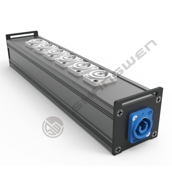 6-Channel PowerCON Outdoor Power Distribution Equipment PowerCON 4 6 Sockets