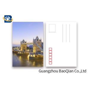Beautiful Landscape 3d Lenticular Postcard PET / PP Material Printing Images